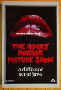 Q479 ROCKY HORROR PICTURE SHOW style A one-sheet movie poster '75 Tim Curry