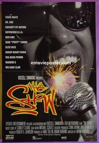 Q569 SHOW one-sheet movie poster '95 Dr. Dre, hip-hop rap documentary!
