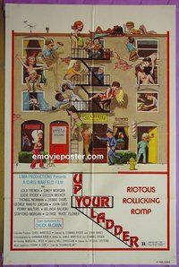 Q794 UP YOURS one-sheet movie poster '79 A Rock 'n' Roll Comedy!