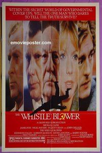 Q859 WHISTLE BLOWER one-sheet movie poster '86 Michael Caine