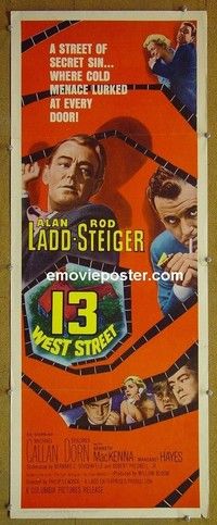 R011 13 WEST STREET insert '62 Alan Ladd, Steiger
