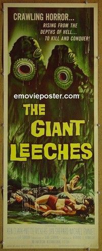 R001 ATTACK OF THE GIANT LEECHES insert 59 Roger Corman