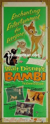 R021 BAMBI insert R57 Walt Disney classic