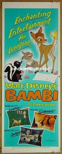 R022 BAMBI insert R75 Walt Disney classic