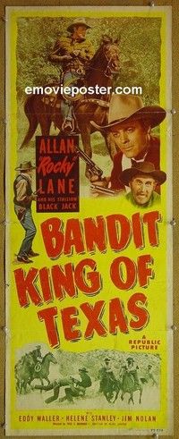 R023 BANDIT KING OF TEXAS insert '49 Allan Rocky Lane