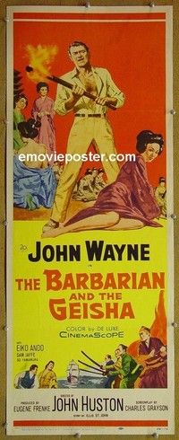 R024 BARBARIAN & THE GEISHA insert '58 John Wayne