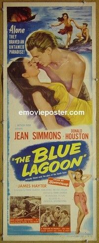 R043 BLUE LAGOON insert '49 Jean Simmons