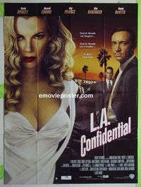 T070 L.A. CONFIDENTIAL French one-panel movie poster '97 Curtis Hanson