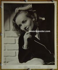W111 CAROLE LOMBARD portrait vintage 8x10 still #1 1937