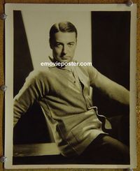 W155 CLIVE BROOK portrait vintage 8x10 still 1930s
