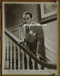 W226 EDWARD G ROBINSON portrait vintage 8x10 still #1 1940s