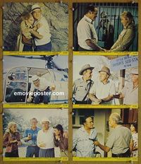 V155 CANCEL MY RESERVATION 6 color 8x10 mini lobby cards '72 Hope