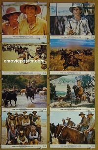 V222 CULPEPPER CATTLE CO 8 color 8x10 mini lobby cards '72 Grimes