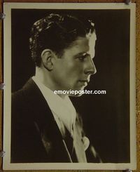 W754 RUDY VALLEE portrait vintage 8x10 still #1 1930s