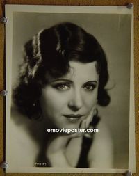 W758 RUTH CHATTERTON portrait vintage 8x10 still #3 1930s