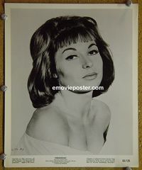 W772 SHEILA BURRELL portrait vintage 8x10 still 1963