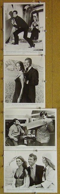 V766 SPY WHO LOVED ME 4 vintage 8x10 stills '77 Moore as Bond