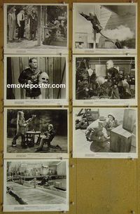 V924 ZOMBIES OF THE STRATOSPHERE 7 vintage 8x10 stills '52 Nimoy