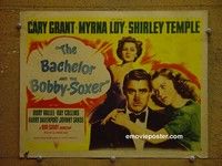 Y020 BACHELOR & THE BOBBY-SOXER title lobby card '47 Cary Grant