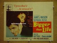 Y035 BIGGER THAN LIFE title lobby card '56 Nicholas Ray, drugs!