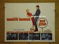 Y050 BUS STOP title lobby card '56 Marilyn Monroe, Murray