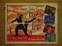 Y076 DADDY LONG LEGS title lobby card '55 Fred Astaire, Caron