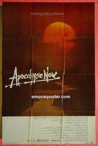 A081 APOCALYPSE NOW advance one-sheet movie poster '79 Marlon Brando