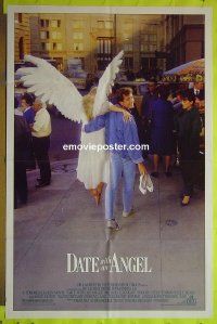A228 DATE WITH AN ANGEL one-sheet movie poster '87 Phoebe Cates, Knight