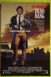A239 DEAD BANG one-sheet movie poster '89 Don Johnson, John Frankenheimer