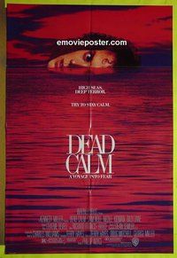 A240 DEAD CALM one-sheet movie poster '89 Nicole Kidman, Sam Neill