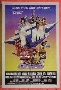 A390 FM one-sheet movie poster '78 Martin Mull, rock 'n' roll