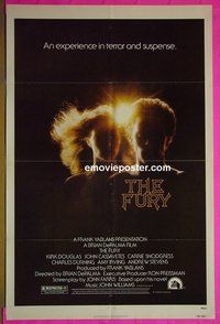 A411 FURY one-sheet movie poster '78 Brian De Palma, Kirk Douglas