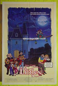 A523 HERE COME THE LITTLES one-sheet movie poster '85 cartoon!