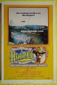 A554 HOOPER style C one-sheet movie poster '78 Burt Reynolds, Vincent