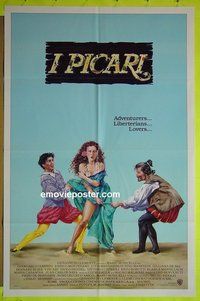 A601 I PICARI one-sheet movie poster '88 Giannini
