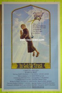 A616 IN GOD WE TRUST one-sheet movie poster '80 Marty Feldman