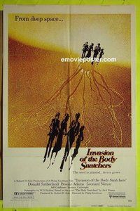 A638 INVASION OF THE BODY SNATCHERS advance one-sheet movie poster '78