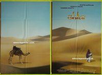A644 ISHTAR special set of 2 one-sheet movie postereets '87 Warren Beatty