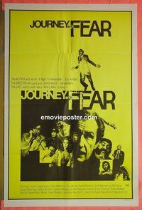 A662 JOURNEY INTO FEAR one-sheet movie poster '75 Mostel, Mimieux