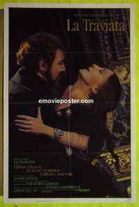 A688 LA TRAVIATA one-sheet movie poster '83 Placido Domingo