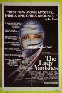 A694 LADY VANISHES one-sheet movie poster '79 Elliott Gould, Shepherd