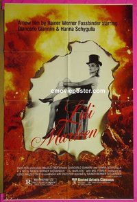 A726 LILI MARLEEN one-sheet movie poster '81 Giannini, Fassbinder