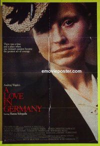 A746 LOVE IN GERMANY one-sheet movie poster '80 Hanna Schygulla