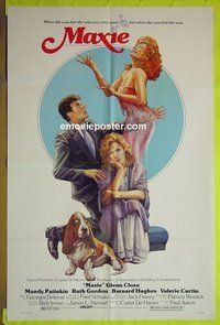 A772 MAXIE one-sheet movie poster '85 Glenn Close, Mandy Patinkin
