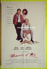 A784 MEMORIES OF ME one-sheet movie poster '88 Billy Crystal