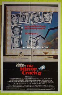 A806 MIRROR CRACK'D one-sheet movie poster '81 Agatha Christie
