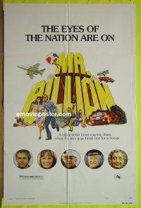A849 MR BILLION style B teaser one-sheet movie poster '77 Hill, Perrine