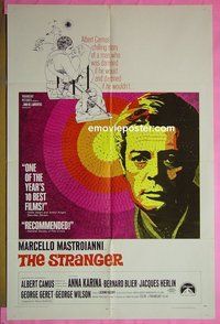 B036 STRANGER one-sheet movie poster '68 Luchino Visconti