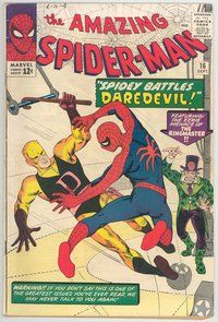 E006 AMAZING SPIDER-MAN comic book #16 Steve Ditko