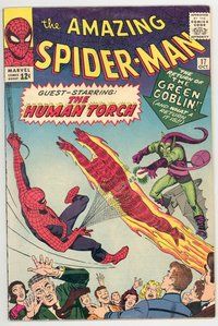 E007 AMAZING SPIDER-MAN comic book #17 2nd Green Goblin, Steve Ditko
